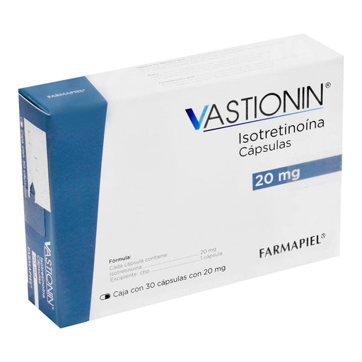 Vastionin (Isotretinoina) Capsulas 20Mg Con 30 - WeCare Pharma