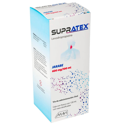 Supratex Jarabe 600Mg/100Ml 120Ml (Levodropropizina) - WeCare Pharma