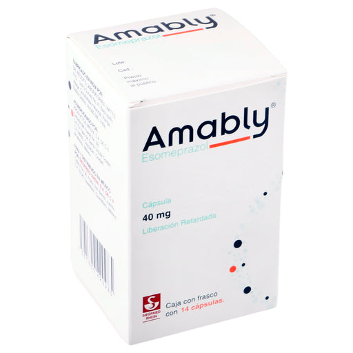 Amably 40Mg Con 14 Capsulas (Esomeprazol) 2 - 7501300420985