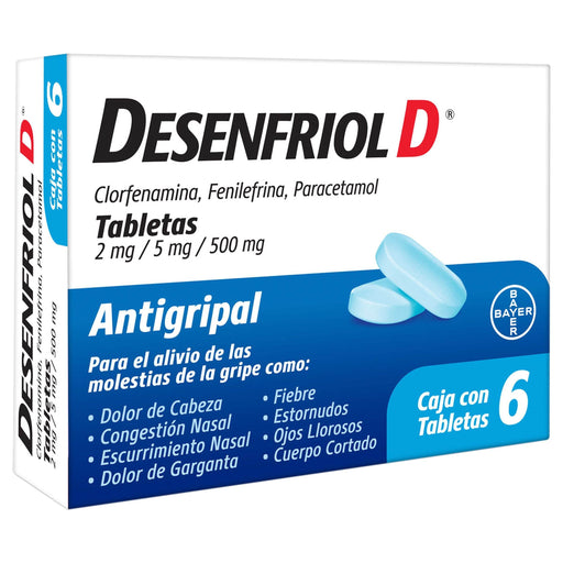 Desenfriol-D 2/5/500Mg Con 6 - WeCare Pharma