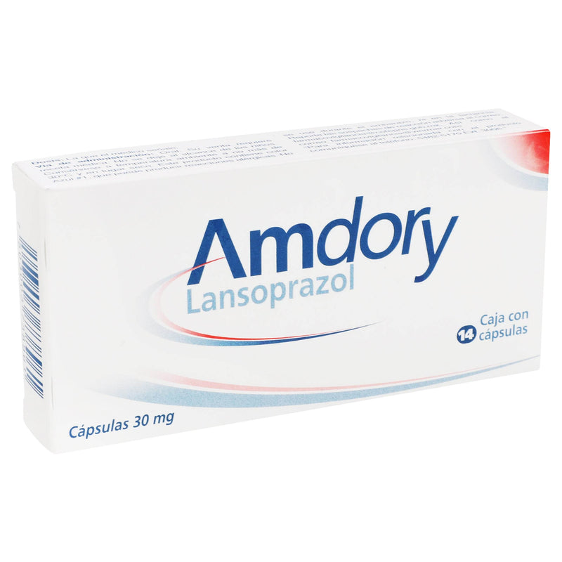 Amdory 30Mg Con 14 Capsulas (Lansoprazol) - WeCare Pharma