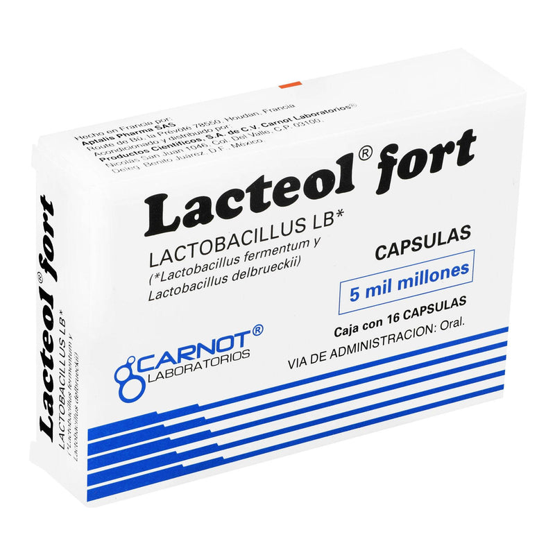 Lacteol Fort Sobre 170Mg Con 16 (Lactobacillus) - WeCare Pharma