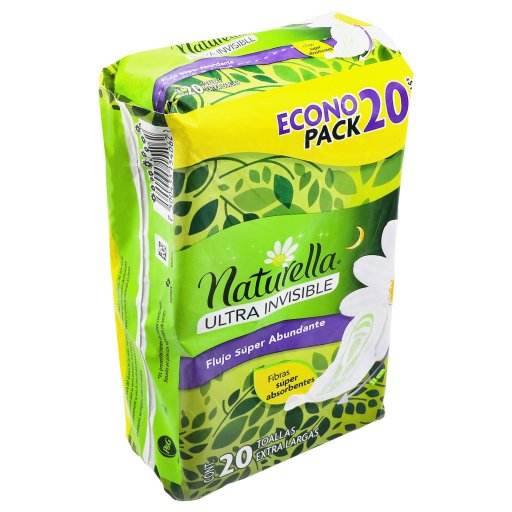 Toalla Sanitaria Naturella Super Abundante Con 20 - WeCare Pharma