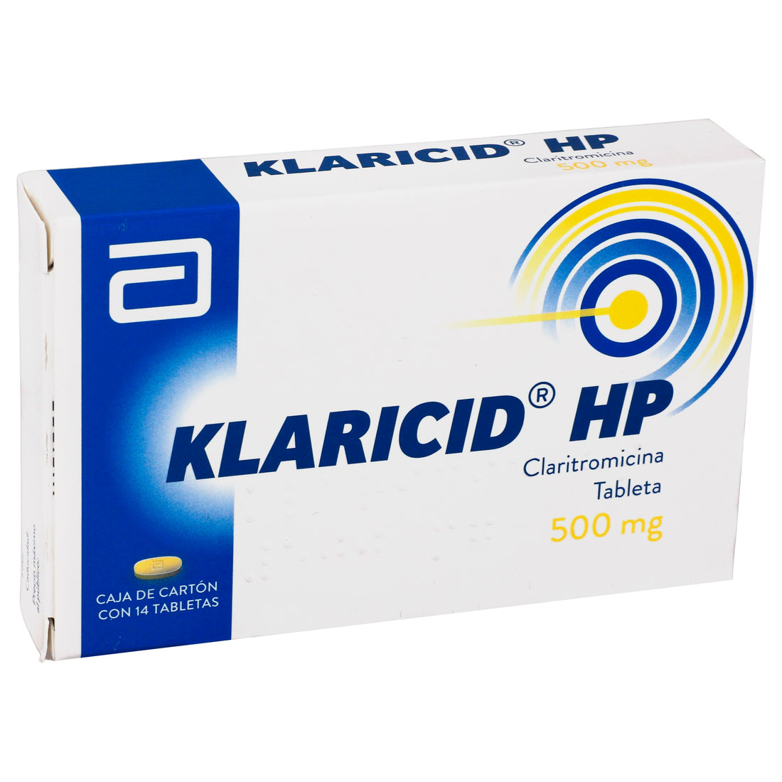 Klaricid Hp 500Mg Con 14 Tabletas (Claritromicina) 2 - 7501033921766