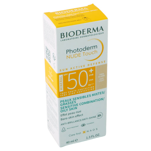 Bioderma Photoderm Nude Tono Muy Claro Fps50 40Ml 1 - 3701129803455