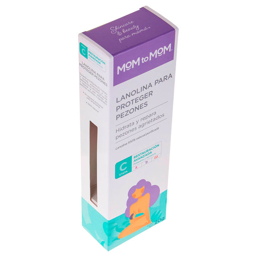 Lanolina Mom To Mom Cuidado Pezon Crema 20G - WeCare Pharma
