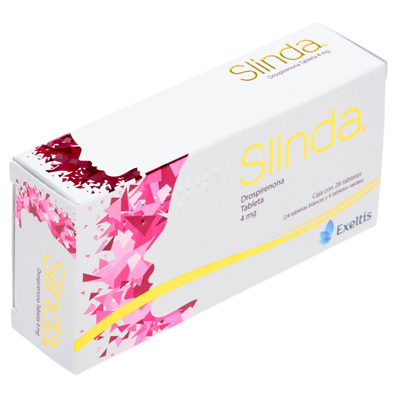 Slinda 4Mg Con 28 Tabletas (Drospirenona) - WeCare Pharma