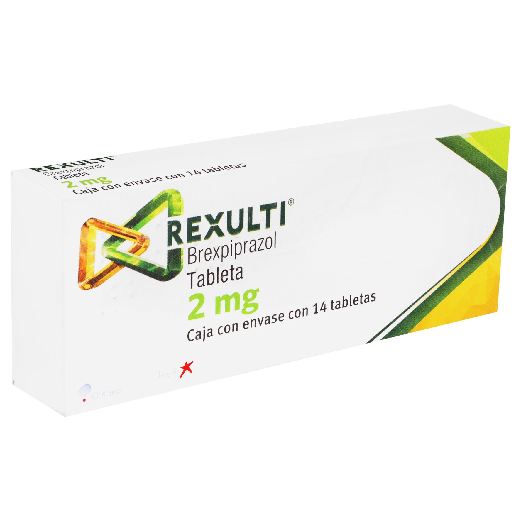 Rexulti 2Mg Con 14 Tabletas (Brexpiprazol) 2 - 7503003746416