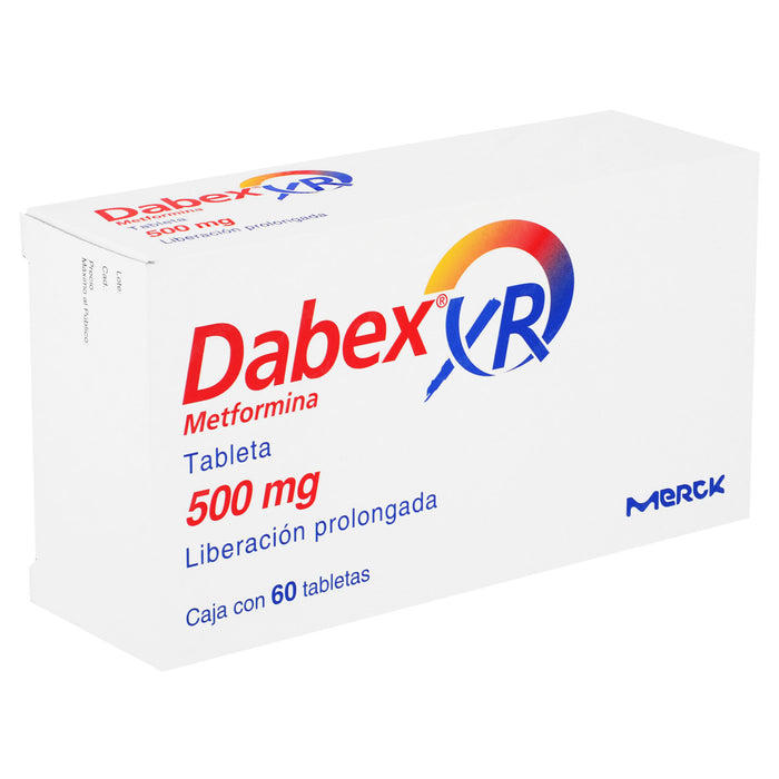 Dabex Xr 500Mg Con 60 Tabletas (Metformina) 2 - 7501298213989