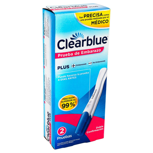Clearblue Prueba De Embarazo Plus Con 2 - WeCare Pharma