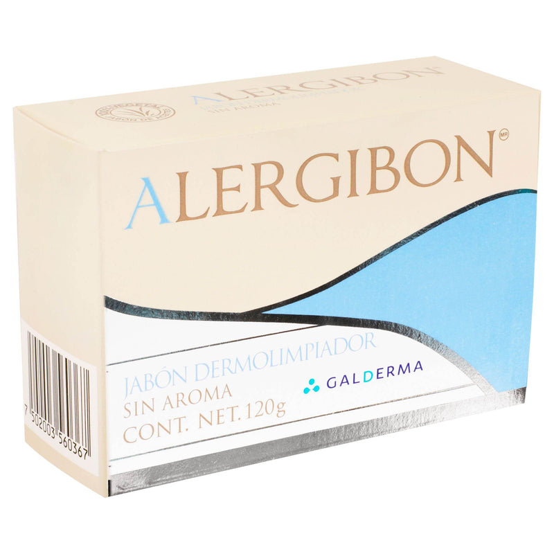 Alergibon Jabón Sin Aroma Dióxido De Titanio 120G - WeCare Pharma