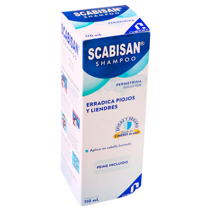 Scabisan Shampoo Solución 110Ml (Permetrina) - WeCare Pharma