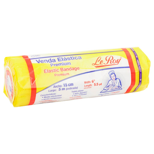 Venda Elástica 15Cm Leroy - WeCare Pharma