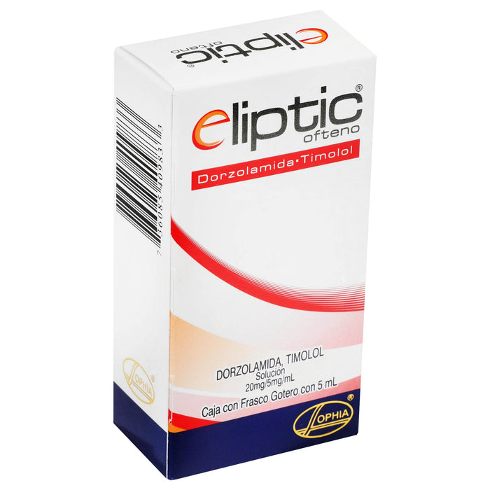 Eliptic Ofteno Gotas 20Mg/5Ml/Ml 5Ml (Dorzolamida/Timolol) - WeCare Pharma