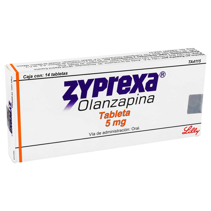 Zyprexa 5Mg Con 14 Tabletas (Olanzapina) - WeCare Pharma