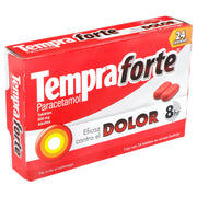 Tempra Forte 650Mg Con 24 Tabletas (Paracetamol) - WeCare Pharma