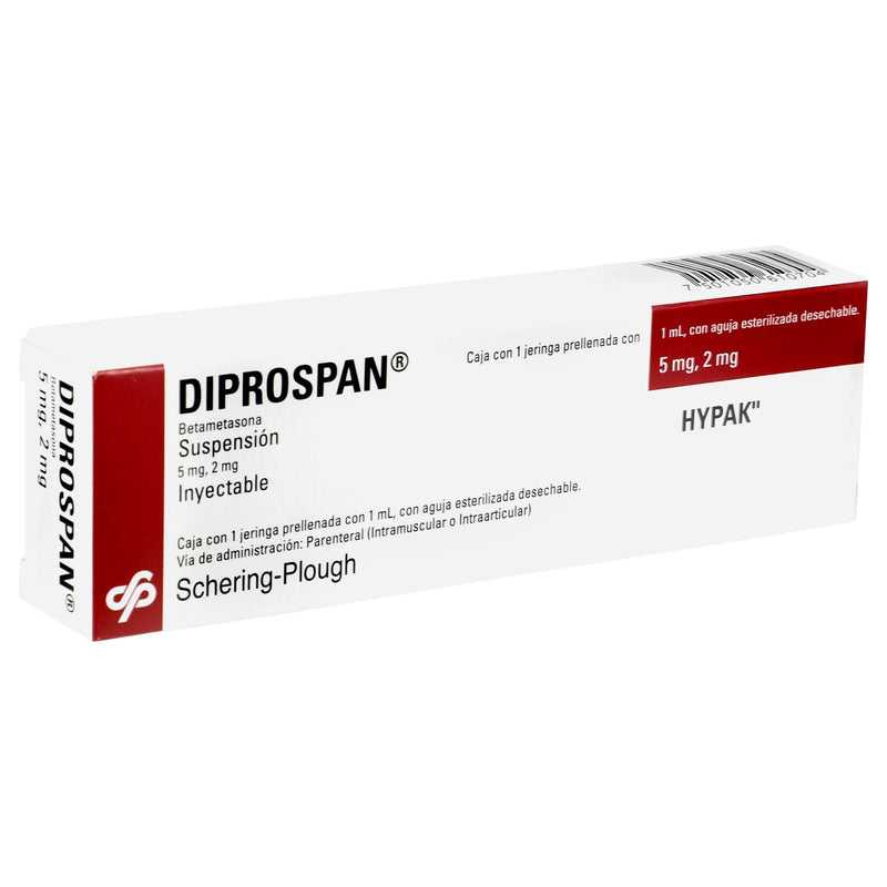 Diprospan Jeringa 5Mg/2Mg 1Ml Con 1 (Betametasona) - WeCare Pharma