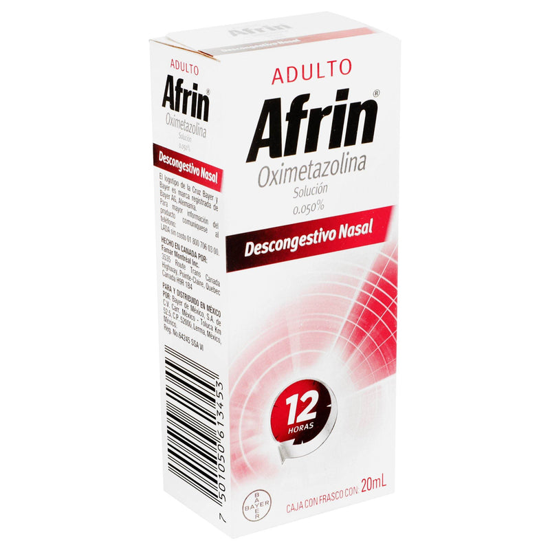 Afrin Adulto Spray 0.050% 20Ml (Oximetazolina) - WeCare Pharma
