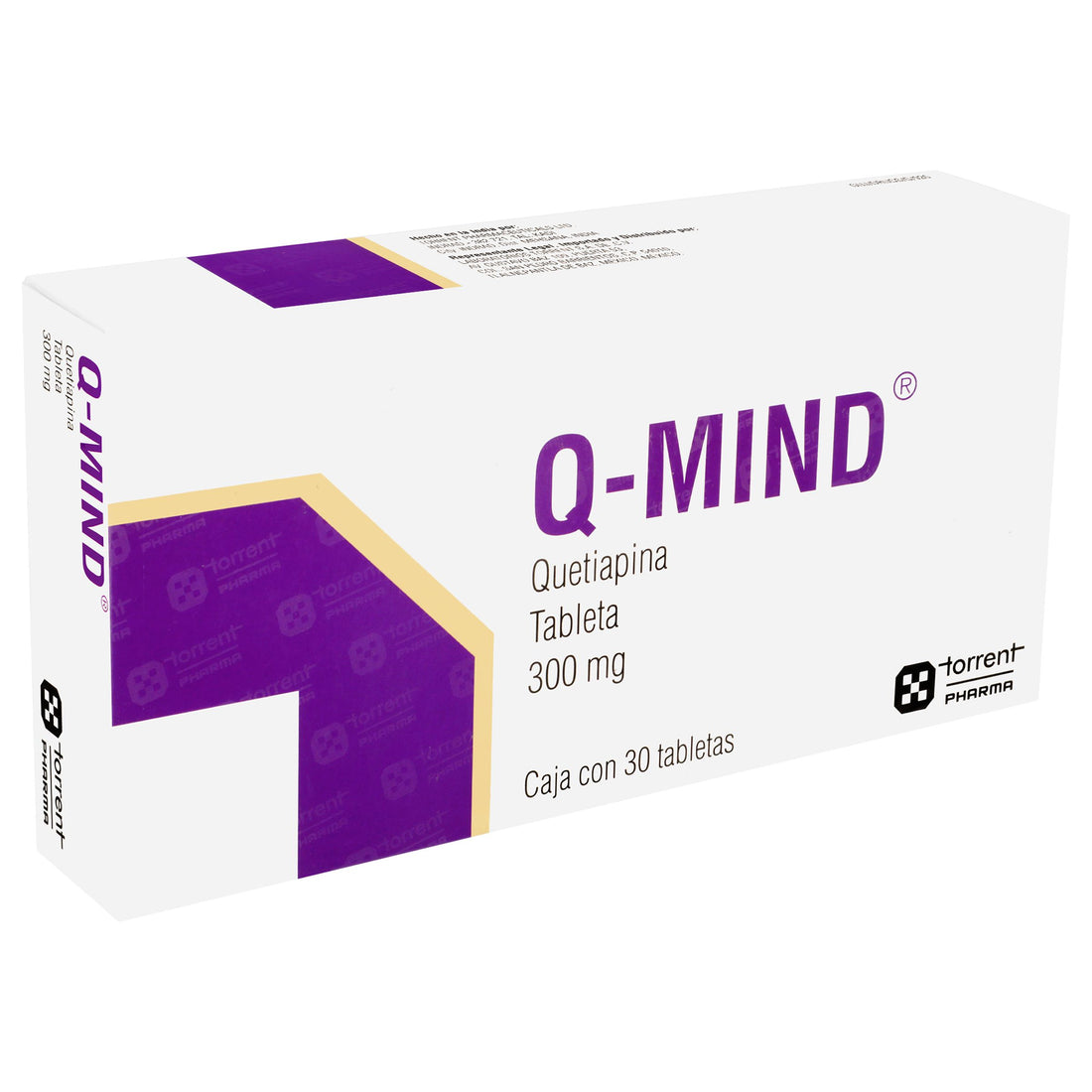 Q-Mind 300Mg Con 30 Tabletas (Quetiapina) 2 - 8903855069654