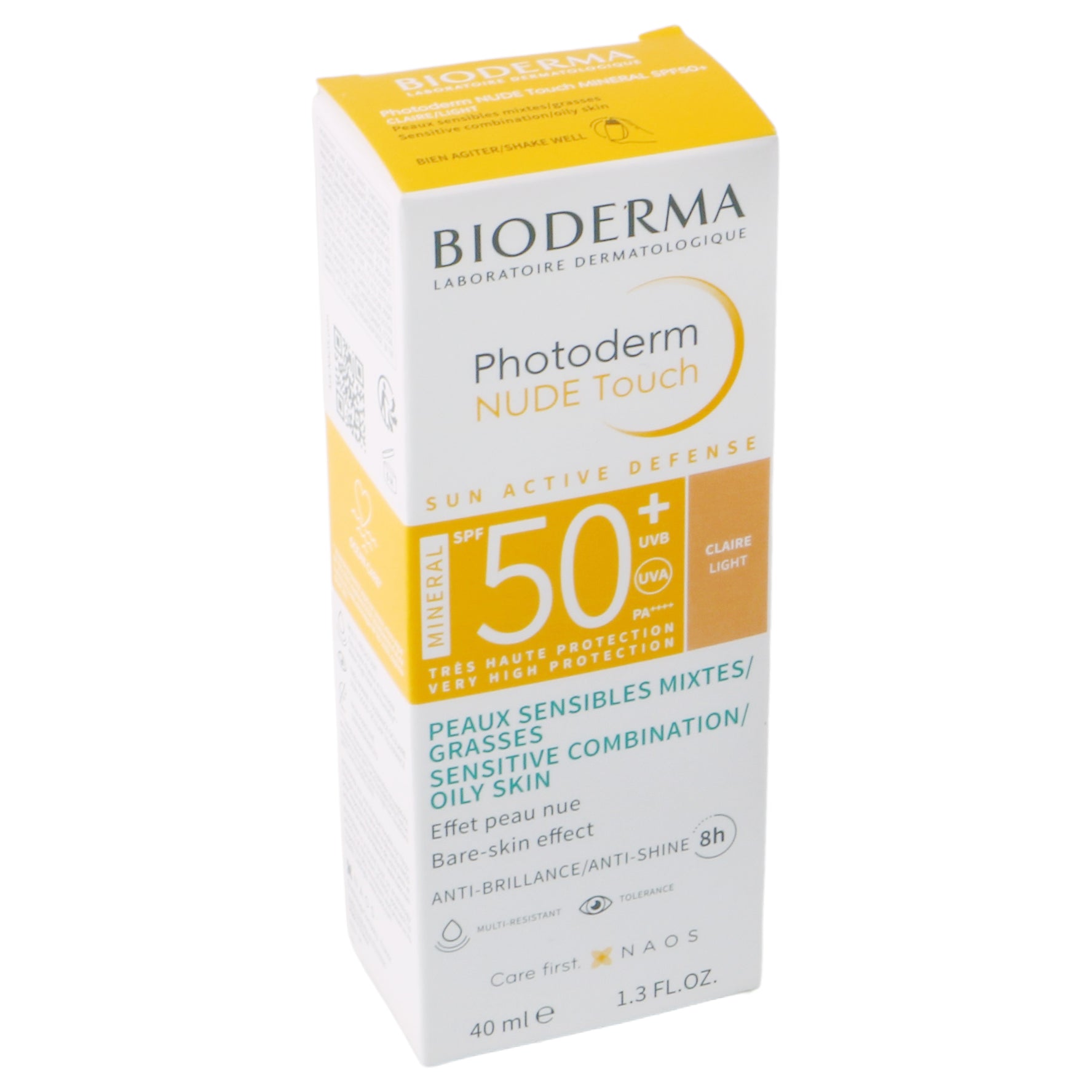 Bioderma Photoderm Nude Touch Tono Claro Fps5040Ml 2 - 3701129803448