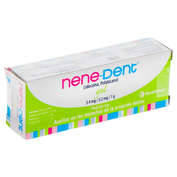 Nene Dental Gel 3.4Mg/3.2Mg 10G (Lidocaina/Polidocanol) - WeCare Pharma