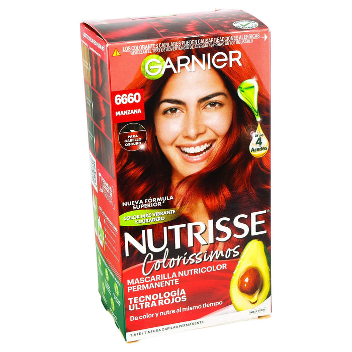 Tinte Garnier Nutrisse 6660 Manzana - WeCare Pharma