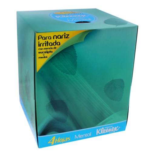 Pañuelos Kleenex Coldcare Mentol Caja Con 60 - WeCare Pharma
