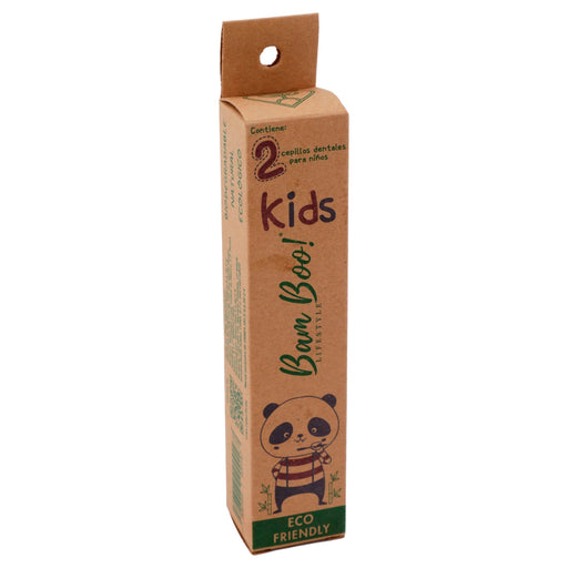Bam Boo Cepillo Dental Kids Con 2 - WeCare Pharma