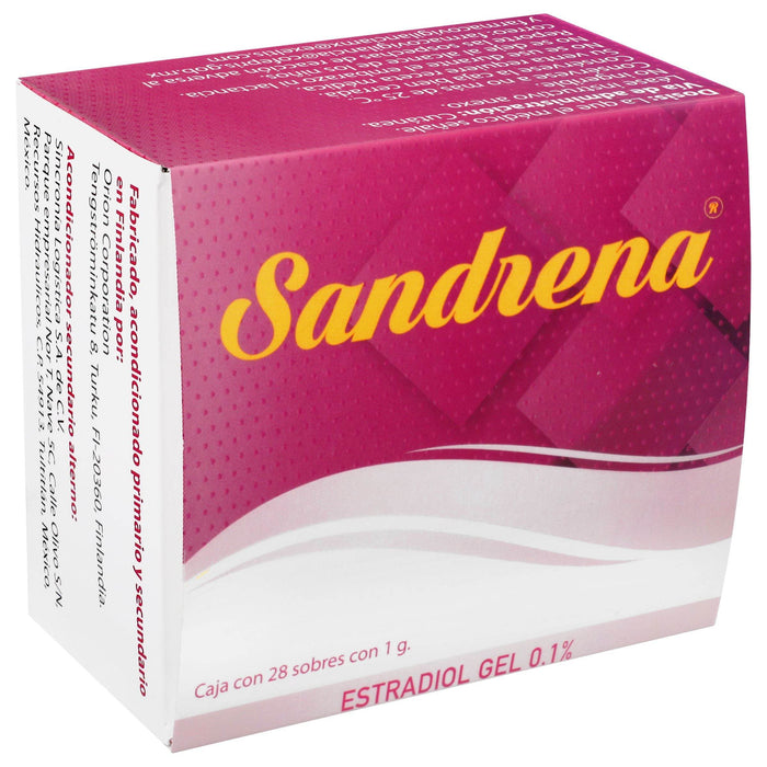 Sandrena Gel Sobres 0.1% Con 28 (Estradiol) - WeCare Pharma