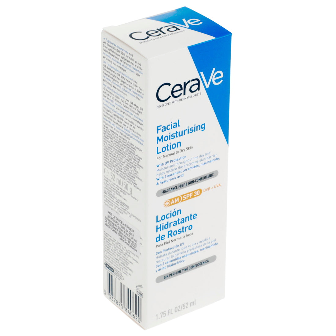 Cerave Loción Hidratante De Rostro Fps30 52Ml 2 - 3337875840620