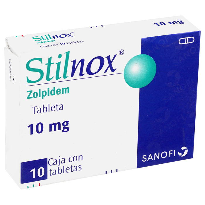 Stilnox (Zolpidem) Tabletas 10Mg Con 10 - WeCare Pharma