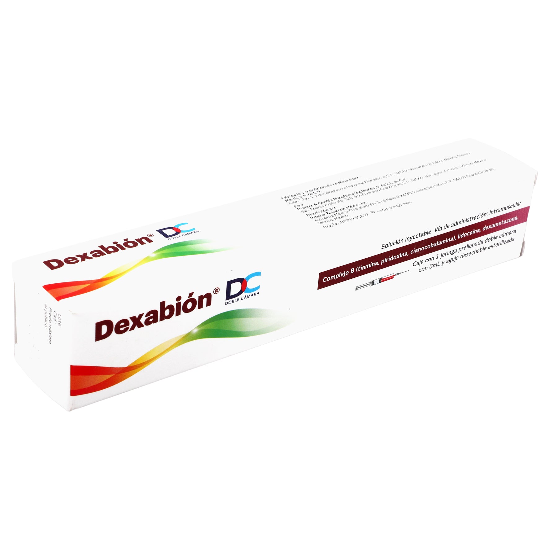 Dexabion Dc Jeringa Con 1 (Complejo B/Lidocaina/Dexametasona) 2 - 7501298217673