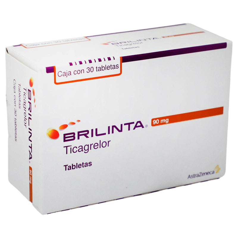 Brilinta 90Mg Con 30 Tabletas (Ticagrelor) - WeCare Pharma