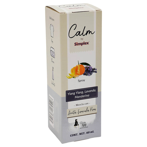 Calm By Simplex Spray Aceite Esencial 60Ml - WeCare Pharma