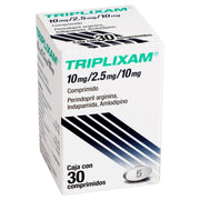 Triplixam 10Mg/2.5Mg/10Mg Con 30 Comprimidos (Perindopril/Arginina/Indapamida/Amlodipino) - WeCare Pharma
