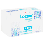 Lozam (Lorazepam) Tabletas 2Mg Con 80 - WeCare Pharma