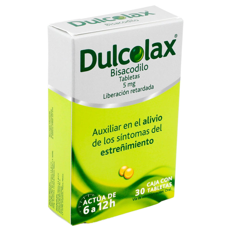 Dulcolax 5Mg Con 30 Tabletas (Bisacodilo) - WeCare Pharma