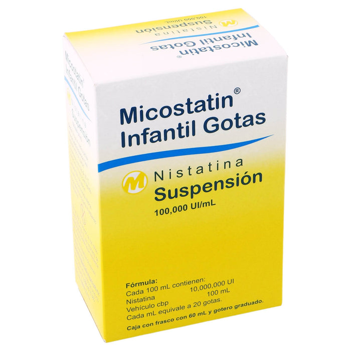 Micostatin Inf Suspensión 100 000Unid/Ml 60Ml (Nistatina) - WeCare Pharma