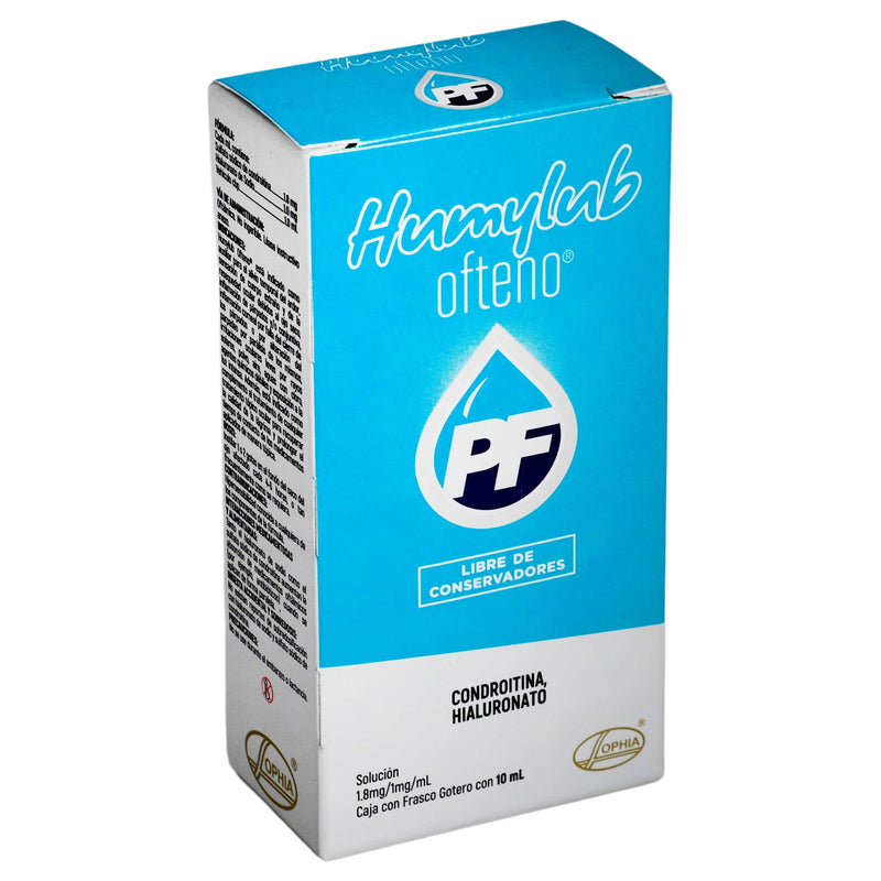 Humylub Ofteno Pf Gotas 1.8Mg/1Mg/Ml 10Ml (Condroitina/Hialuronato) - WeCare Pharma