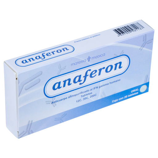 Anaferon Ad 12/30/200C Con 20 Tabletas (Anticuerpo Afino Gamma Humano) 2 - 4607009581187