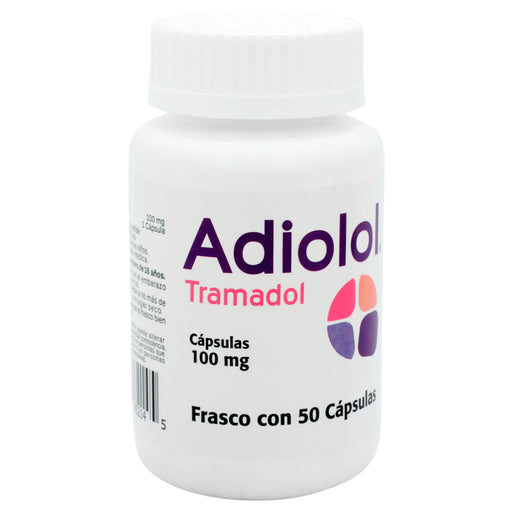 Adiolol 100Mg Con 50 Capsulas (Tramadol) 2 - 725742762145