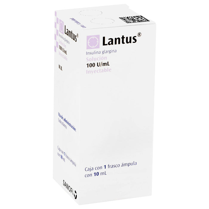 Lantus Frasco 100Unid/Ml 10Ml Con 1 Ampulas (Insulina Glargina) - WeCare Pharma