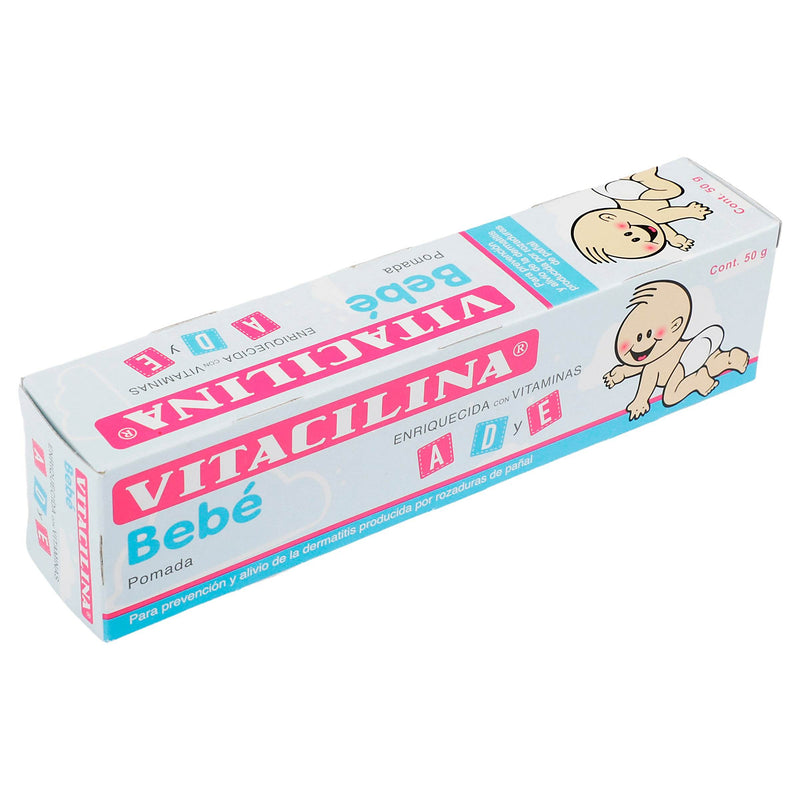 Vitacilina Bebe Pomada 25G 50G (Vitamina A,D,E/Oxido De Zinc) - WeCare Pharma