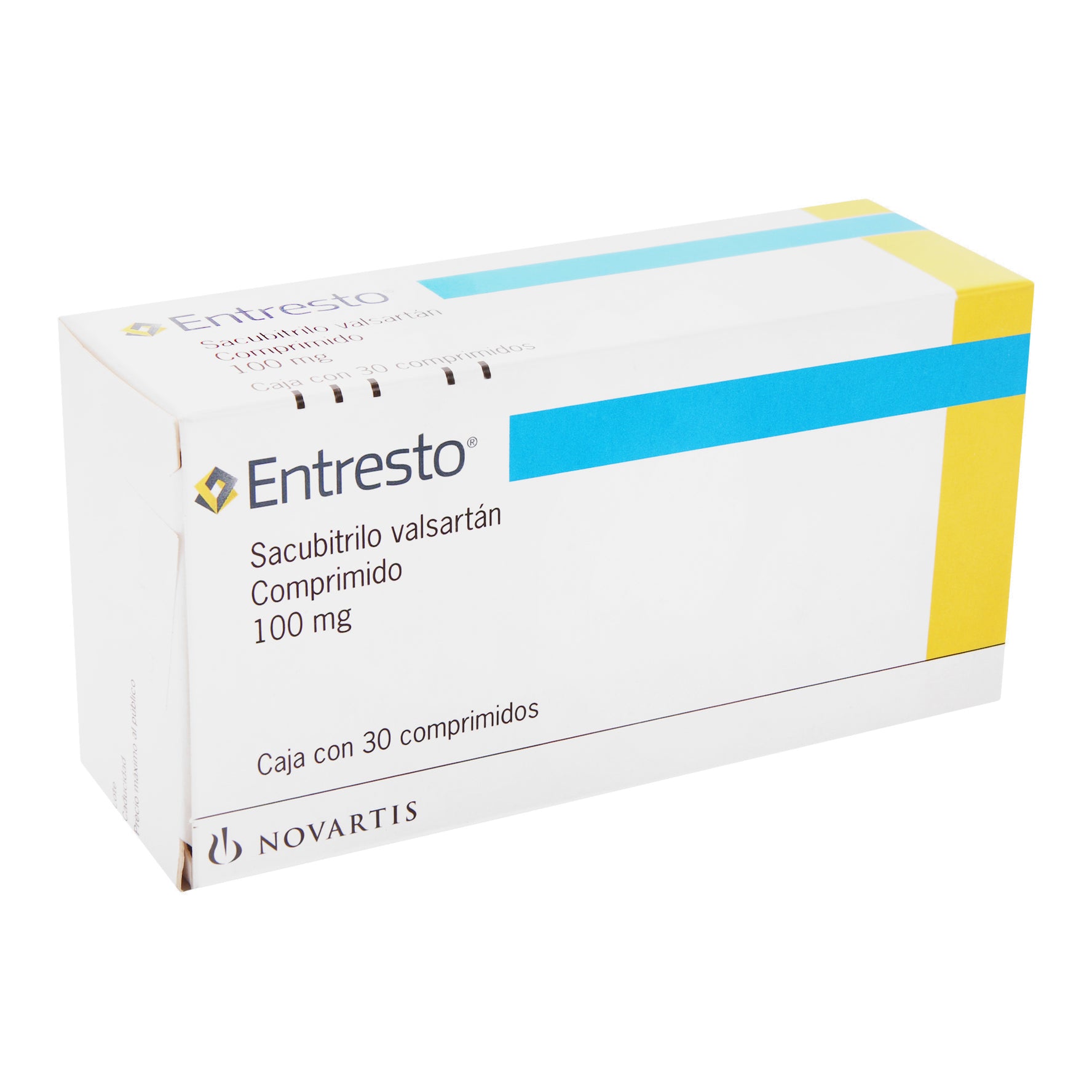 Entresto 100Mg Con 30 Comprimidos (Sacubitrilo Valsartan) 2 - 7501124819293