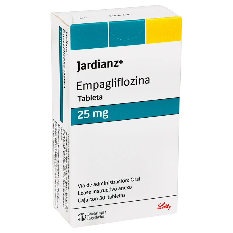 Jardianz 25Mg Con 30 Tabletas (Empagliflozina) - WeCare Pharma