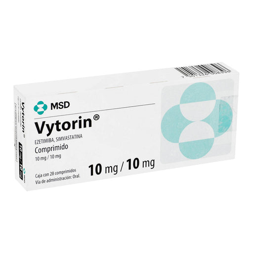 Vytorin 10Mg/10Mg Con 28 Comprimidos (Ezetimiba/Simvastatina) - WeCare Pharma