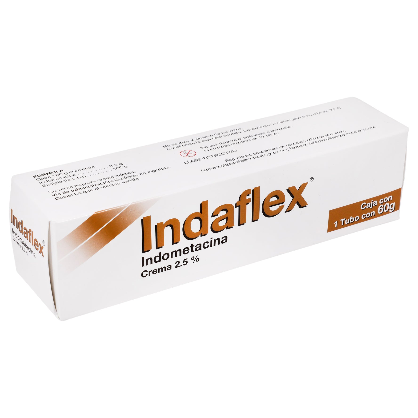 Indaflex Crema 2.5% 60G (Indometacina) 2 - 7501289520478