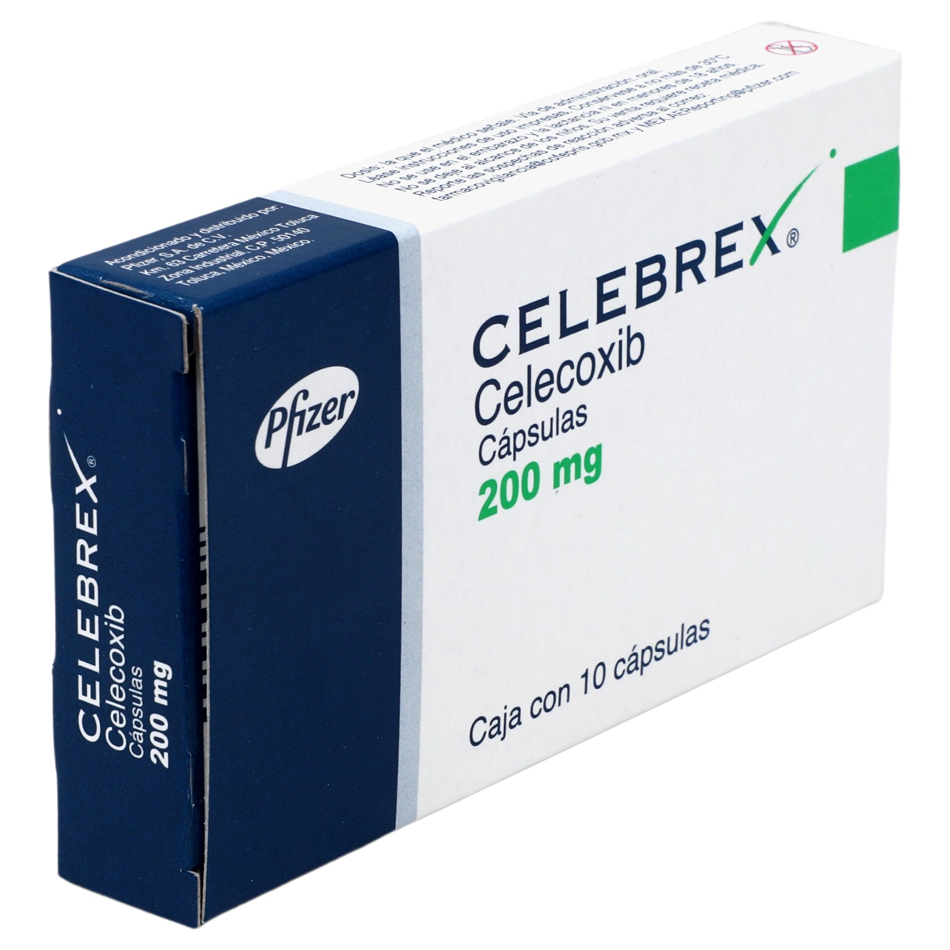 Celebrex 200Mg Con 10 Capsulas (Celecoxib) 2 - 7501287624505