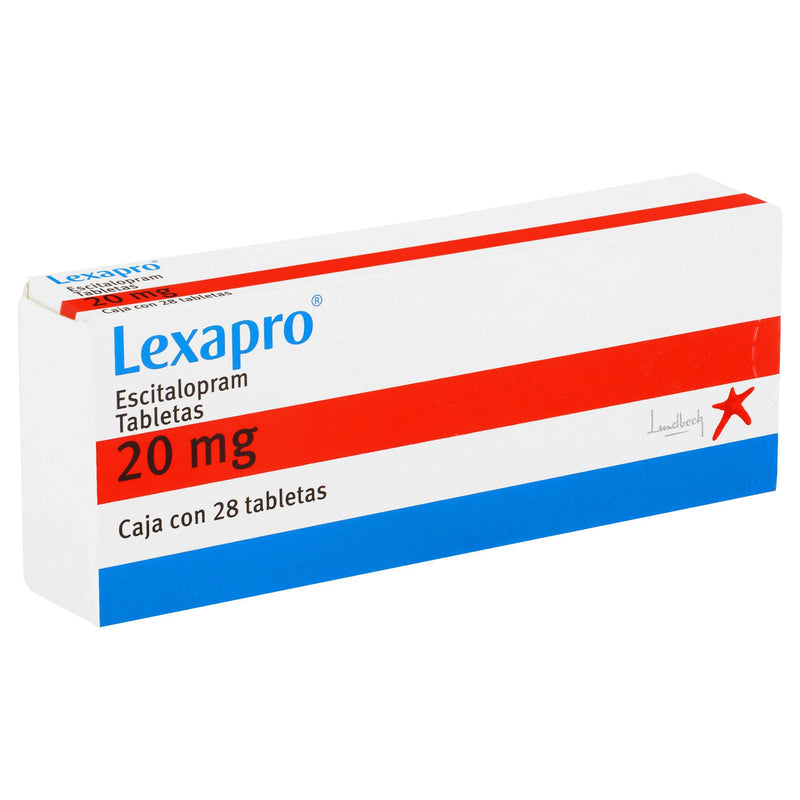 Lexapro 20Mg Con 28 Tabletas (Escitalopram) - WeCare Pharma