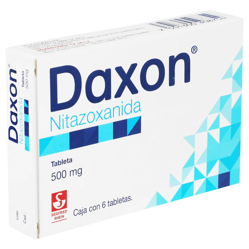 Daxon 500Mg Con 6 Tabletas (Nitazoxanida) - WeCare Pharma